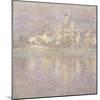 Vétheuil, soleil couchant-Claude Monet-Mounted Giclee Print