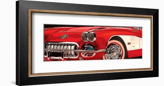 Vette-Rosa Mesa-Framed Art Print