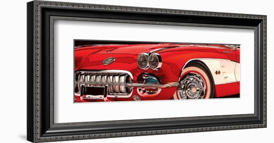 Vette-Rosa Mesa-Framed Art Print