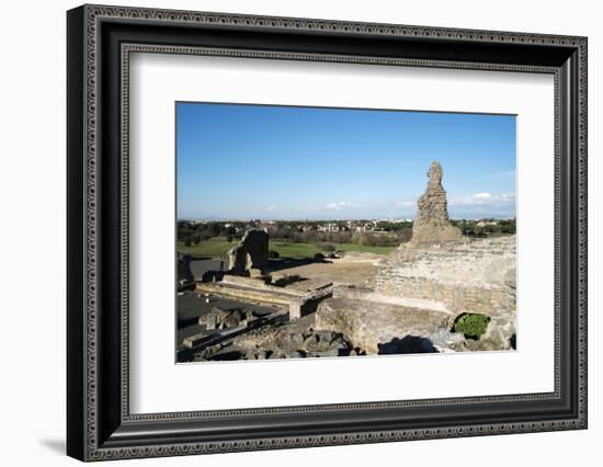 Vew of Rome from the Quintili's Villa Built in the 2nd Century Bc, Rome, Lazio, Italy, Europe-Oliviero Olivieri-Framed Photographic Print