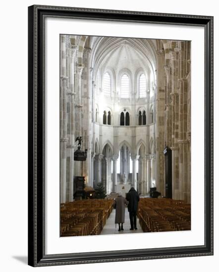 Vezelay Basilica, UNESCO World Heritage Site, Vezelay, Yonne, Burgundy, France, Europe-Godong-Framed Photographic Print