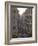 Via Condotti from the Spanish Steps, Rome, Lazio, Italy, Europe-Michael Newton-Framed Photographic Print