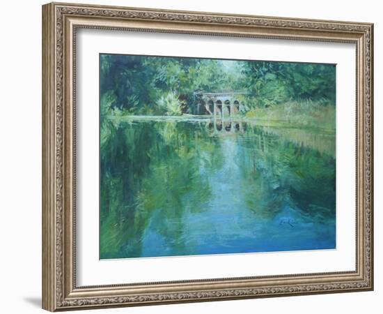 Viaduct Hampstead Heath-John Erskine-Framed Giclee Print