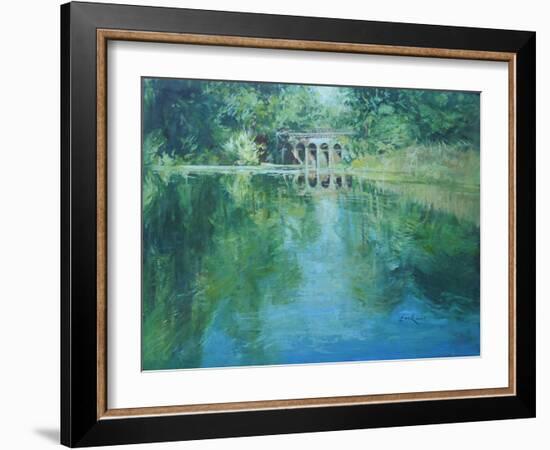 Viaduct Hampstead Heath-John Erskine-Framed Giclee Print
