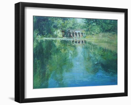 Viaduct Hampstead Heath-John Erskine-Framed Giclee Print