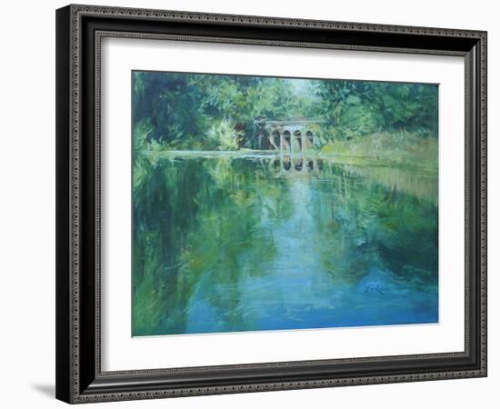 Viaduct Hampstead Heath-John Erskine-Framed Giclee Print