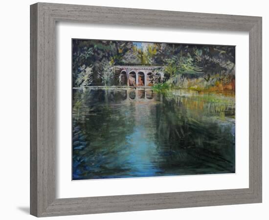 Viaduct Hampstead Heath-John Erskine-Framed Giclee Print