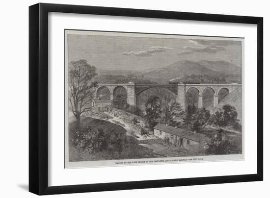 Viaduct on the Lime Branch of the Lancaster and Carlisle Railway-Richard Principal Leitch-Framed Giclee Print