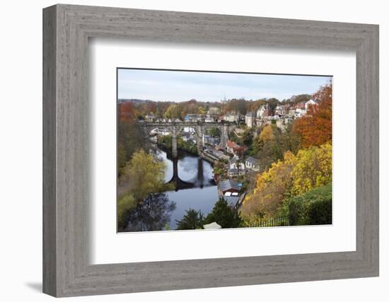 Viaduct over the River Nidd at Knaresborough-Mark Sunderland-Framed Photographic Print