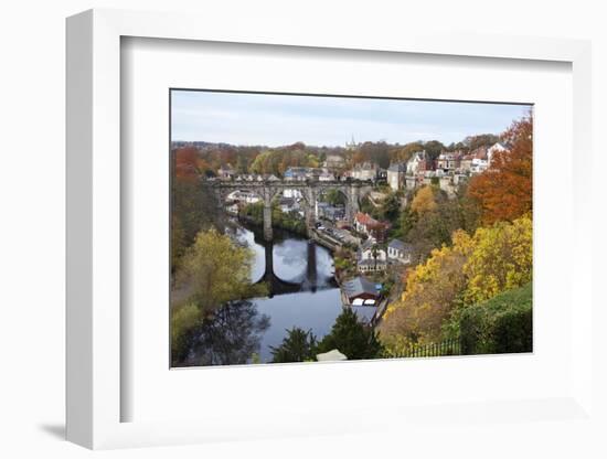 Viaduct over the River Nidd at Knaresborough-Mark Sunderland-Framed Photographic Print