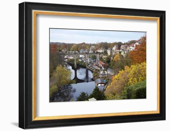 Viaduct over the River Nidd at Knaresborough-Mark Sunderland-Framed Photographic Print