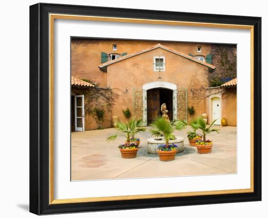 Viansa Winery, Sonoma Valley, California, USA-Julie Eggers-Framed Photographic Print