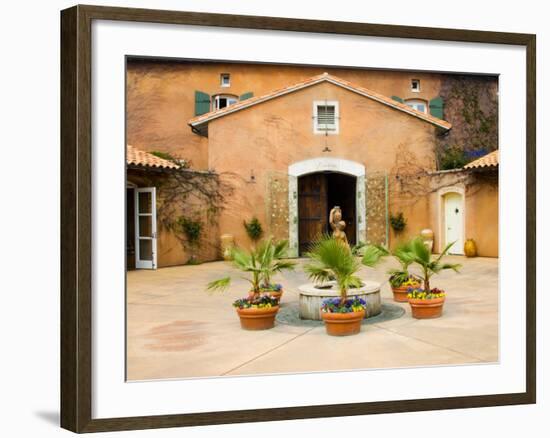 Viansa Winery, Sonoma Valley, California, USA-Julie Eggers-Framed Photographic Print