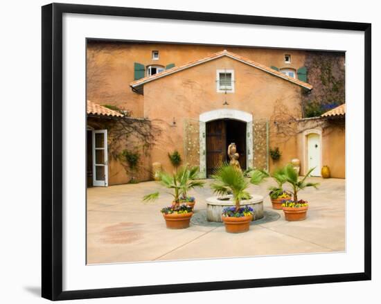 Viansa Winery, Sonoma Valley, California, USA-Julie Eggers-Framed Photographic Print