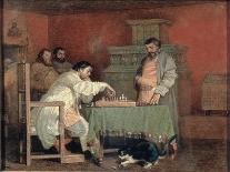 Scene from the Life of the Russian Tsar: Playing Chess, 1865-Viatcheslav Grigorievitch Schwarz-Giclee Print