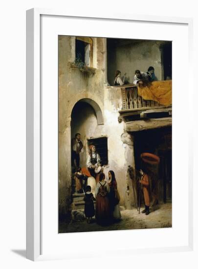 Viaticum, 1858-William Castoldi-Framed Giclee Print