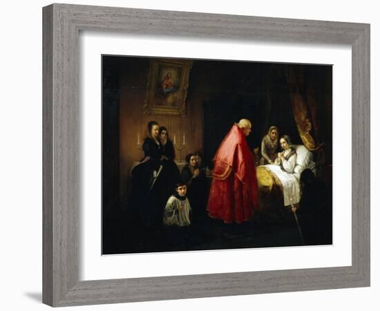 Viaticum-Louis Zuccoli-Framed Giclee Print