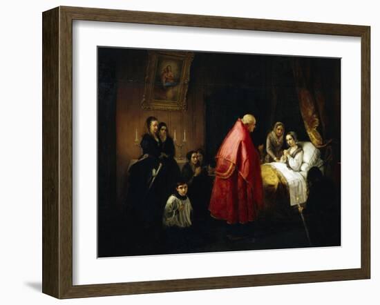 Viaticum-Louis Zuccoli-Framed Giclee Print