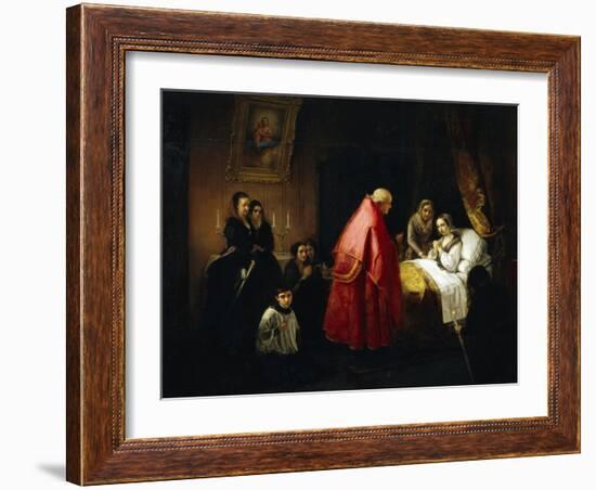 Viaticum-Louis Zuccoli-Framed Giclee Print