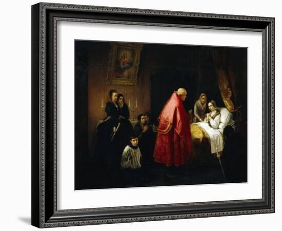 Viaticum-Louis Zuccoli-Framed Giclee Print