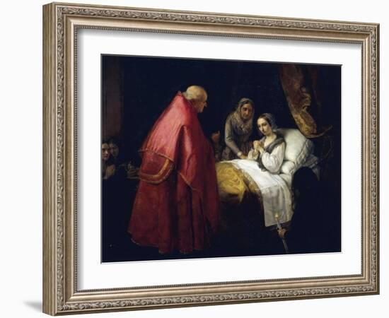 Viaticum-Louis Zuccoli-Framed Giclee Print