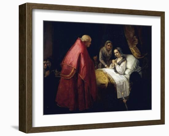 Viaticum-Louis Zuccoli-Framed Giclee Print