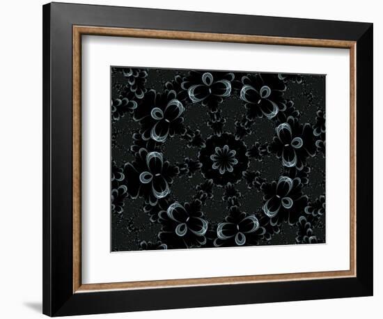 Vibes-Fractalicious-Framed Premium Giclee Print