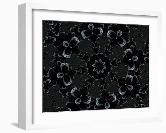 Vibes-Fractalicious-Framed Giclee Print