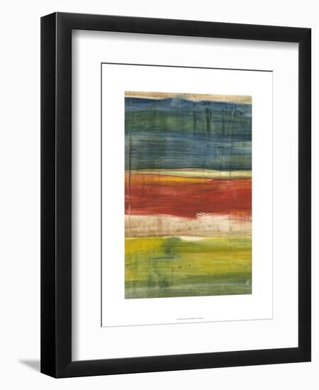 Vibrant Abstract I-Ethan Harper-Framed Art Print