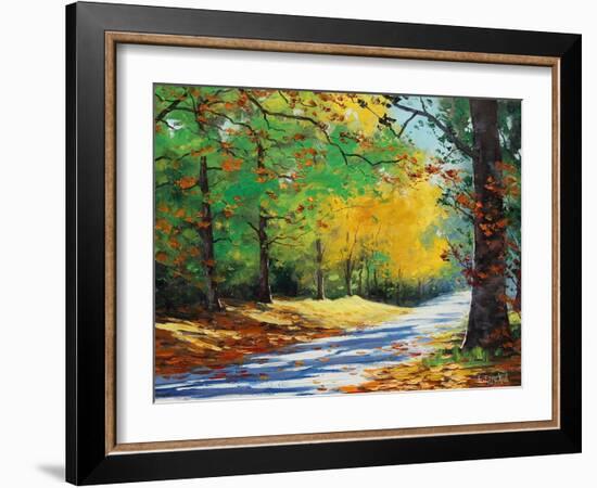 Vibrant Autumn-Graham Gercken-Framed Art Print