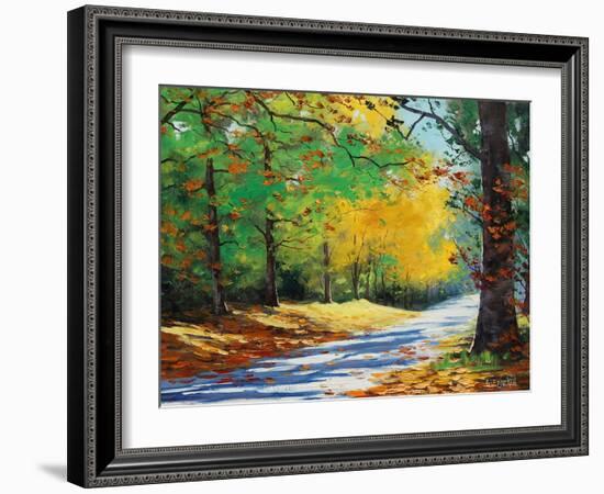 Vibrant Autumn-Graham Gercken-Framed Art Print