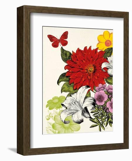 Vibrant Blossoms-Devon Ross-Framed Art Print