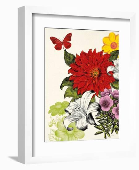 Vibrant Blossoms-Devon Ross-Framed Art Print