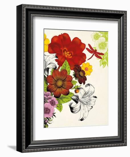 Vibrant Bouquet-Devon Ross-Framed Art Print