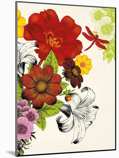 Vibrant Bouquet-Devon Ross-Mounted Art Print