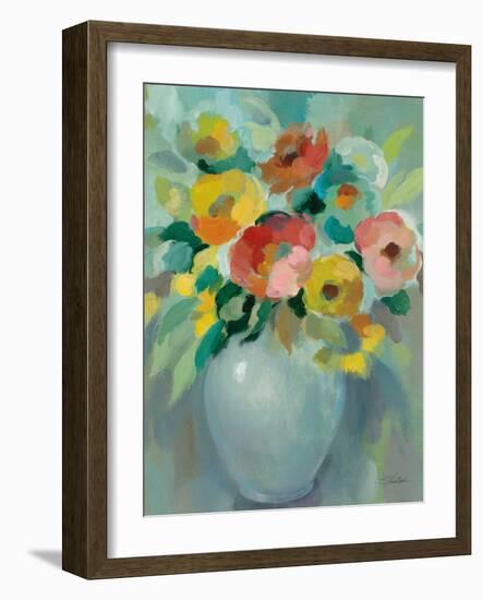 Vibrant Bouquet-Silvia Vassileva-Framed Art Print