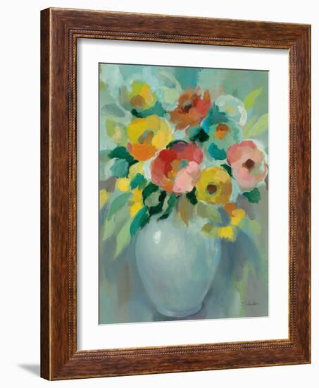 Vibrant Bouquet-Silvia Vassileva-Framed Art Print