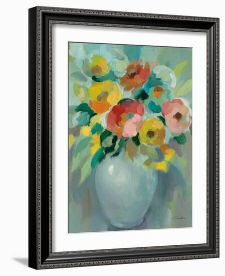 Vibrant Bouquet-Silvia Vassileva-Framed Art Print