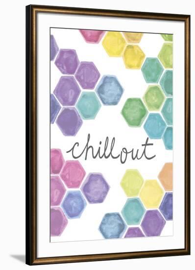 Vibrant - Chillout-Lottie Fontaine-Framed Giclee Print