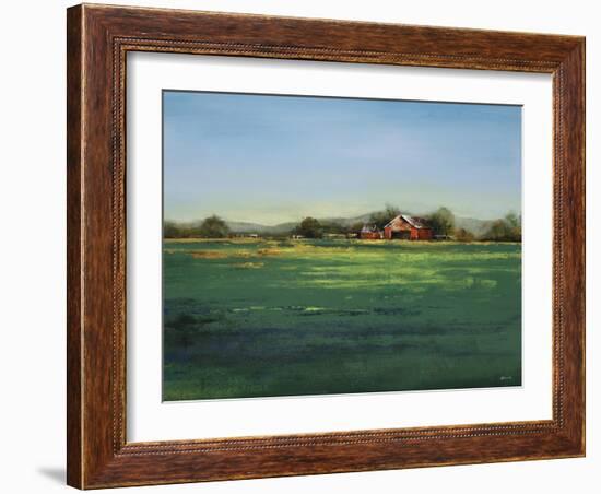 Vibrant Field I-Sydney Edmunds-Framed Giclee Print