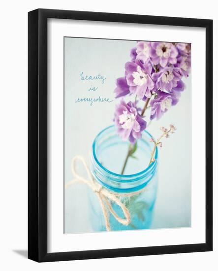 Vibrant Floral Setting 1-Susannah Tucker-Framed Art Print