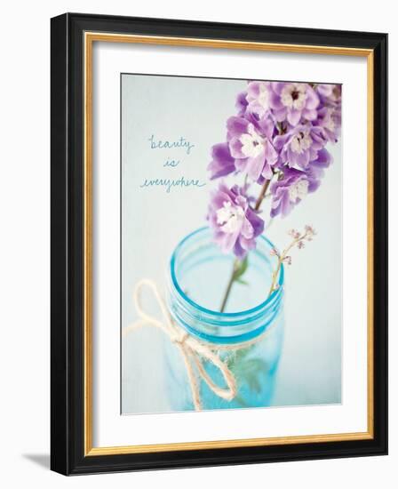 Vibrant Floral Setting 1-Susannah Tucker-Framed Art Print