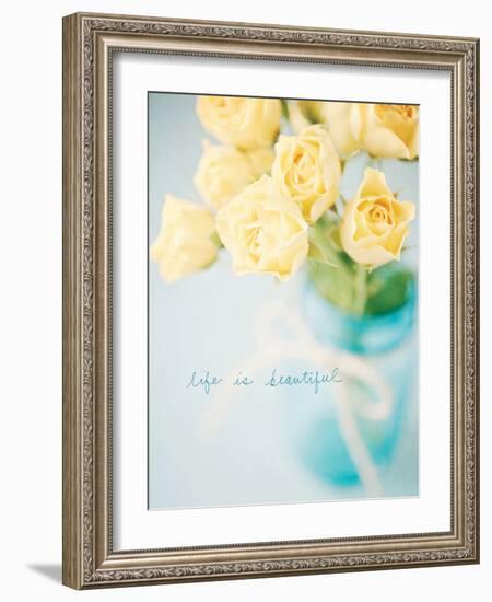 Vibrant Floral Setting 2-Susannah Tucker-Framed Art Print