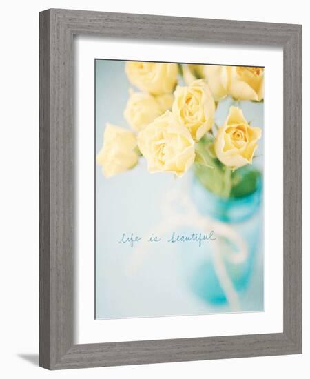 Vibrant Floral Setting 2-Susannah Tucker-Framed Art Print