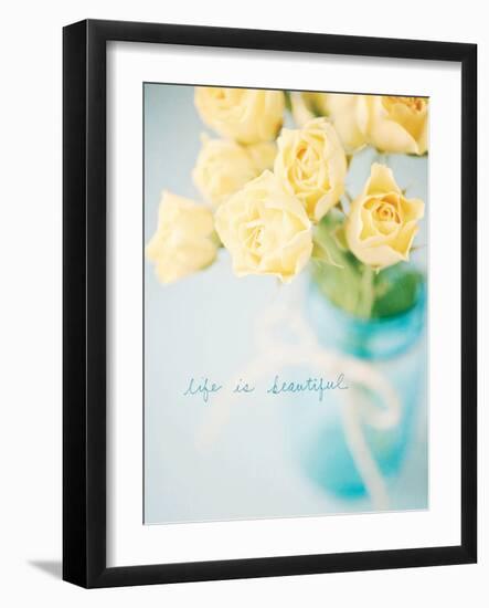 Vibrant Floral Setting 2-Susannah Tucker-Framed Art Print