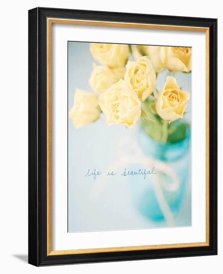 Vibrant Floral Setting 2-Susannah Tucker-Framed Art Print