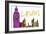 Vibrant London-Nicholas Biscardi-Framed Art Print