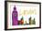 Vibrant London-Nicholas Biscardi-Framed Art Print