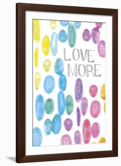 Vibrant - Love More-Pete Kelly-Framed Giclee Print