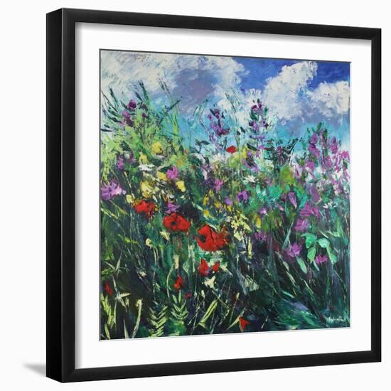 Vibrant Meadow-Sylvia Paul-Framed Giclee Print
